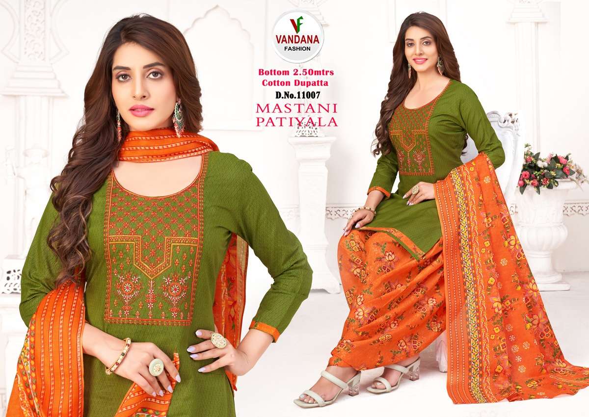 VANDANA FASHION MASTANI PATIYALA VOL 11