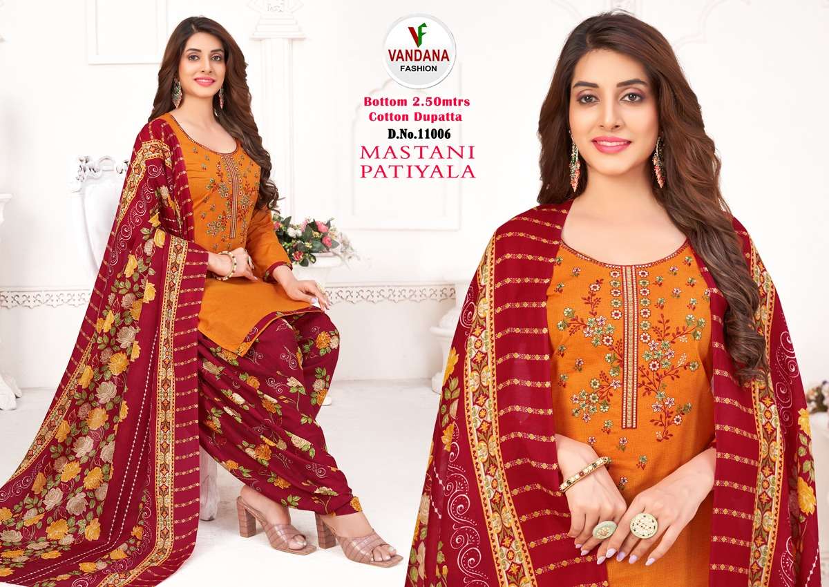 VANDANA FASHION MASTANI PATIYALA VOL 11