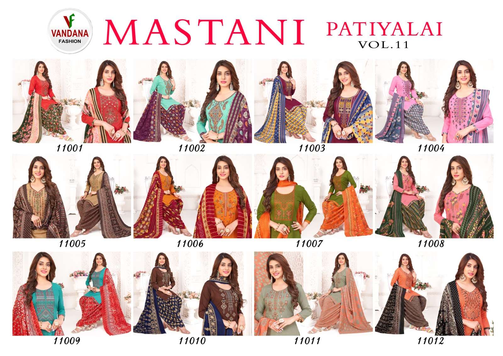 VANDANA FASHION MASTANI PATIYALA VOL 11