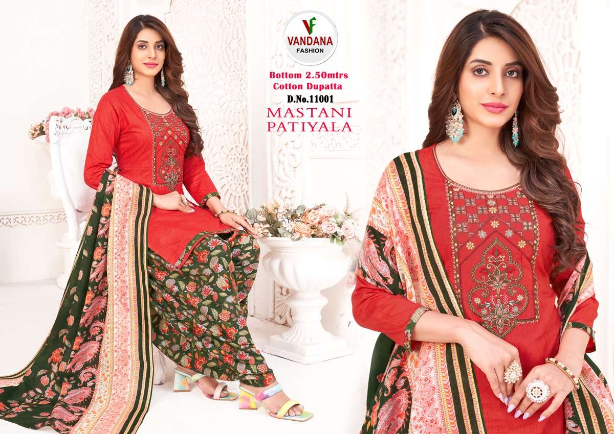 VANDANA FASHION MASTANI PATIYALA VOL 11
