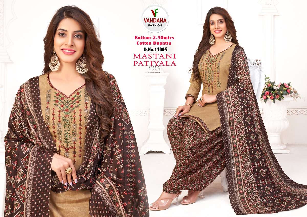 VANDANA FASHION MASTANI PATIYALA VOL 11