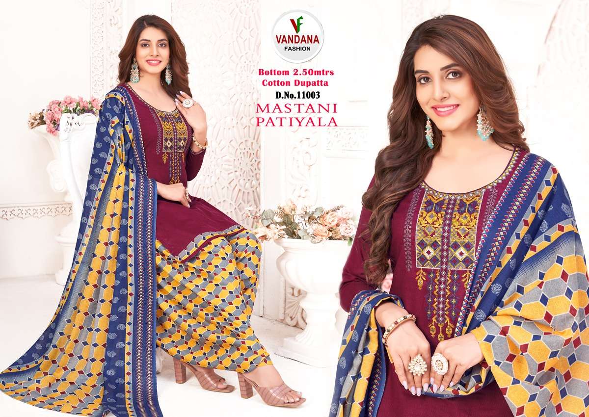 VANDANA FASHION MASTANI PATIYALA VOL 11