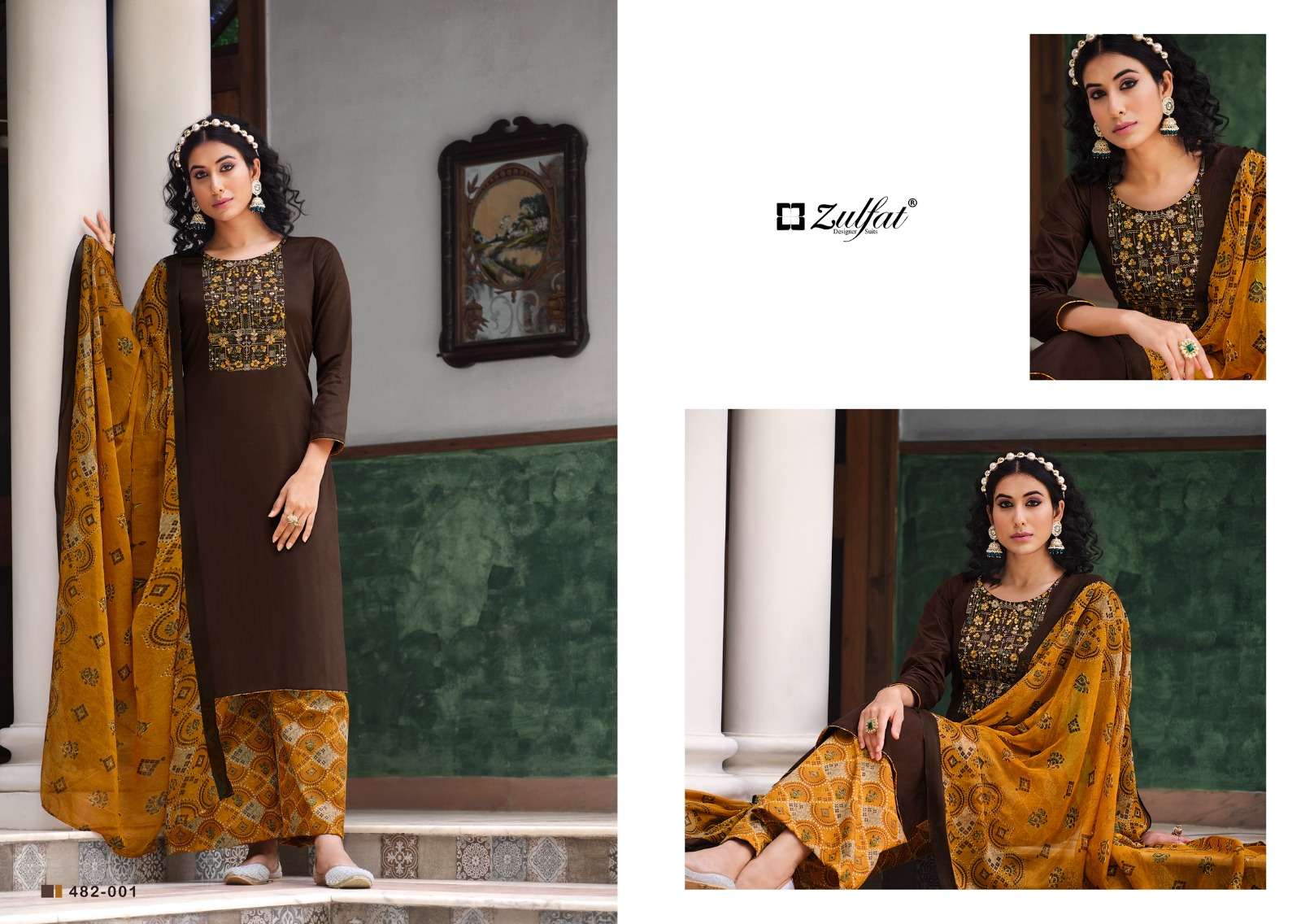 ZULFAT DESIGNER SUITS DAMINI