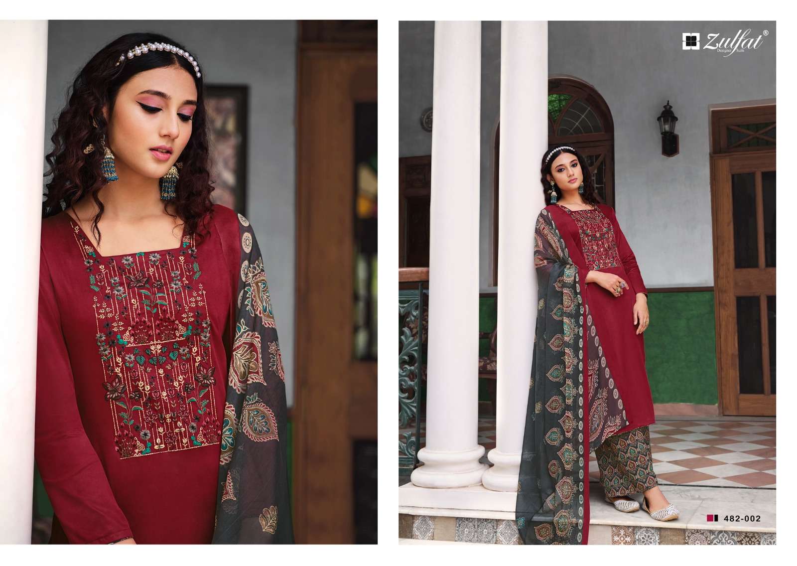 ZULFAT DESIGNER SUITS DAMINI