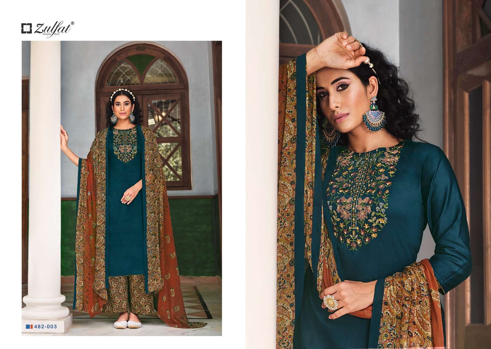 ZULFAT DESIGNER SUITS DAMINI