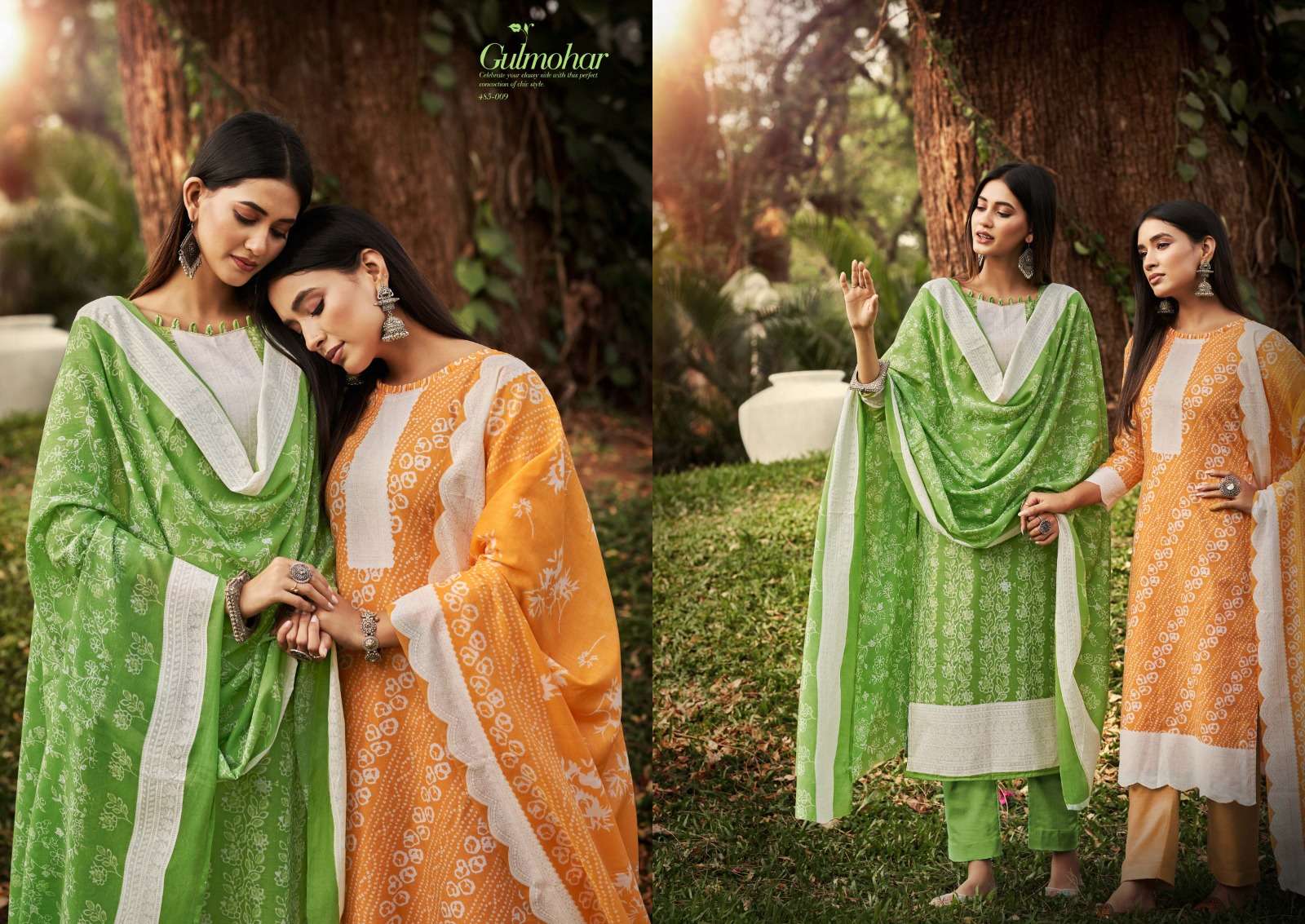 ZULFAT DESIGNER SUITS GULMOHAR