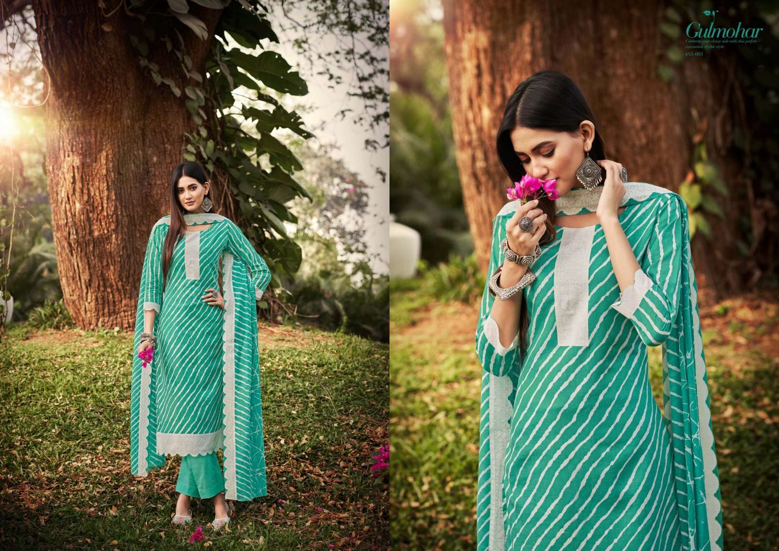 ZULFAT DESIGNER SUITS GULMOHAR