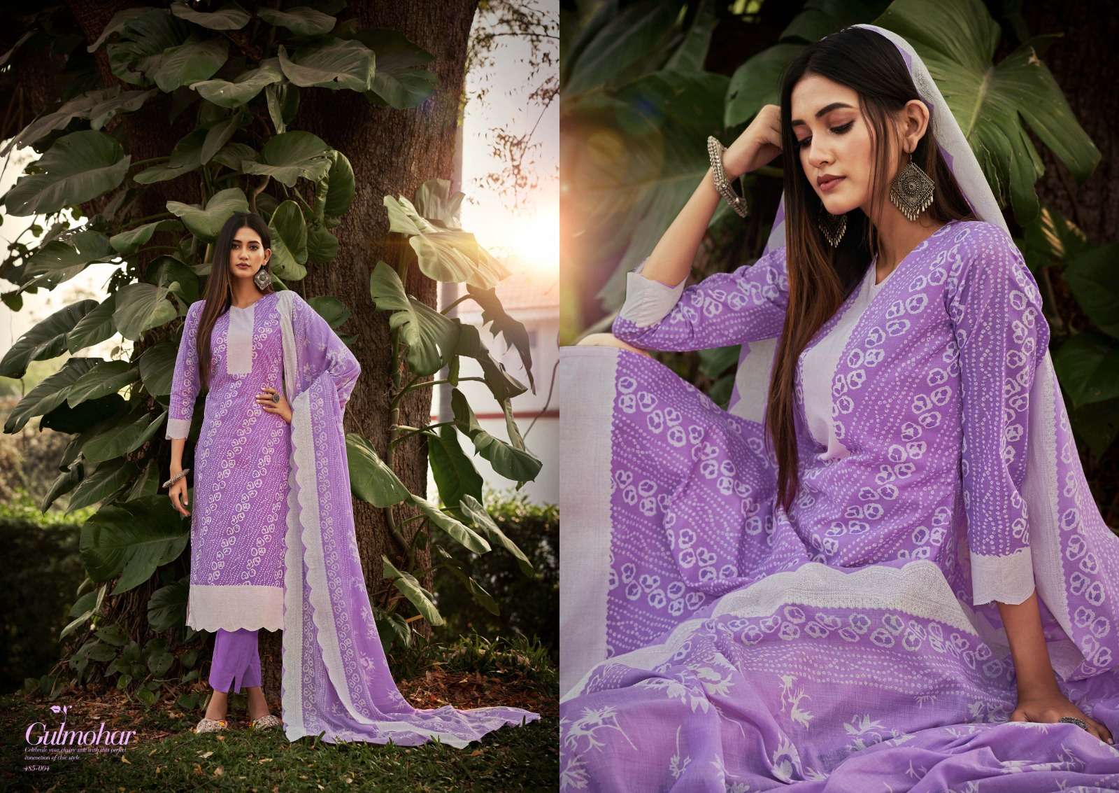 ZULFAT DESIGNER SUITS GULMOHAR