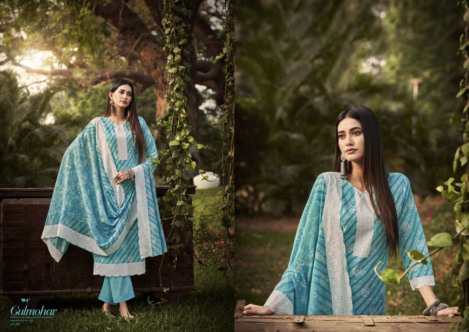 ZULFAT DESIGNER SUITS GULMOHAR