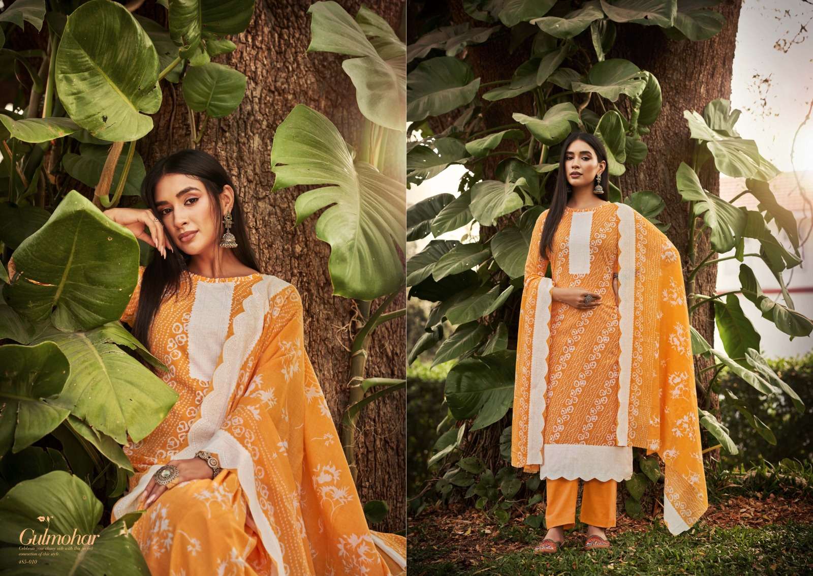 ZULFAT DESIGNER SUITS GULMOHAR