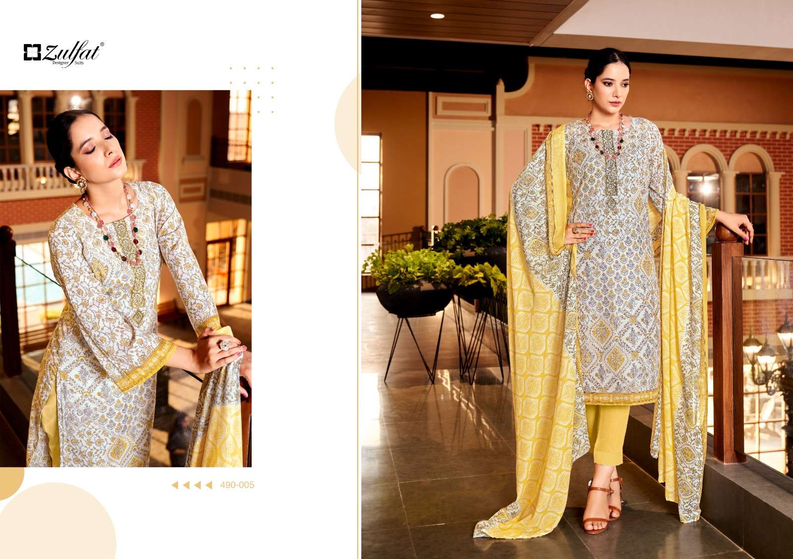 ZULFAT DESIGNER SUITS KAVYA VOL 2