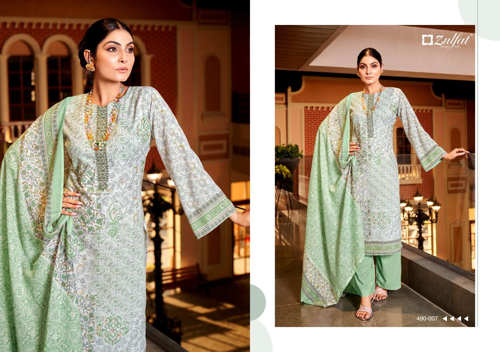 ZULFAT DESIGNER SUITS KAVYA VOL 2