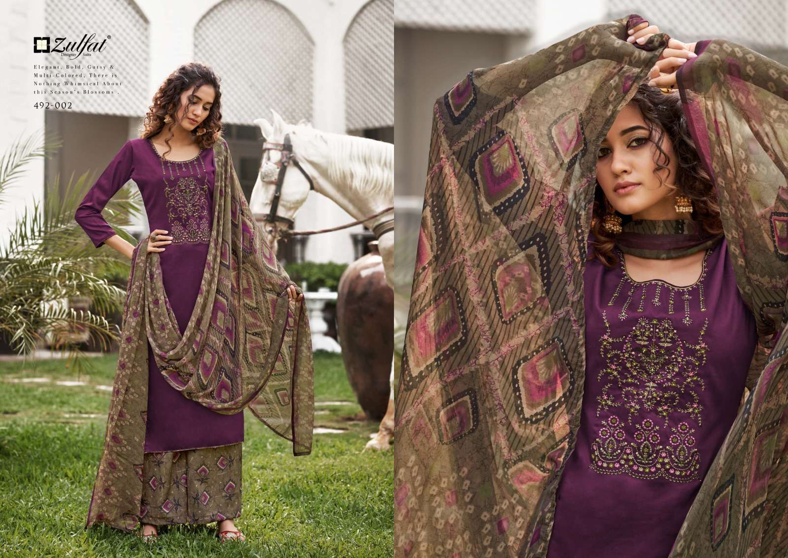 ZULFAT DESIGNER SUITS MANDAKINI 