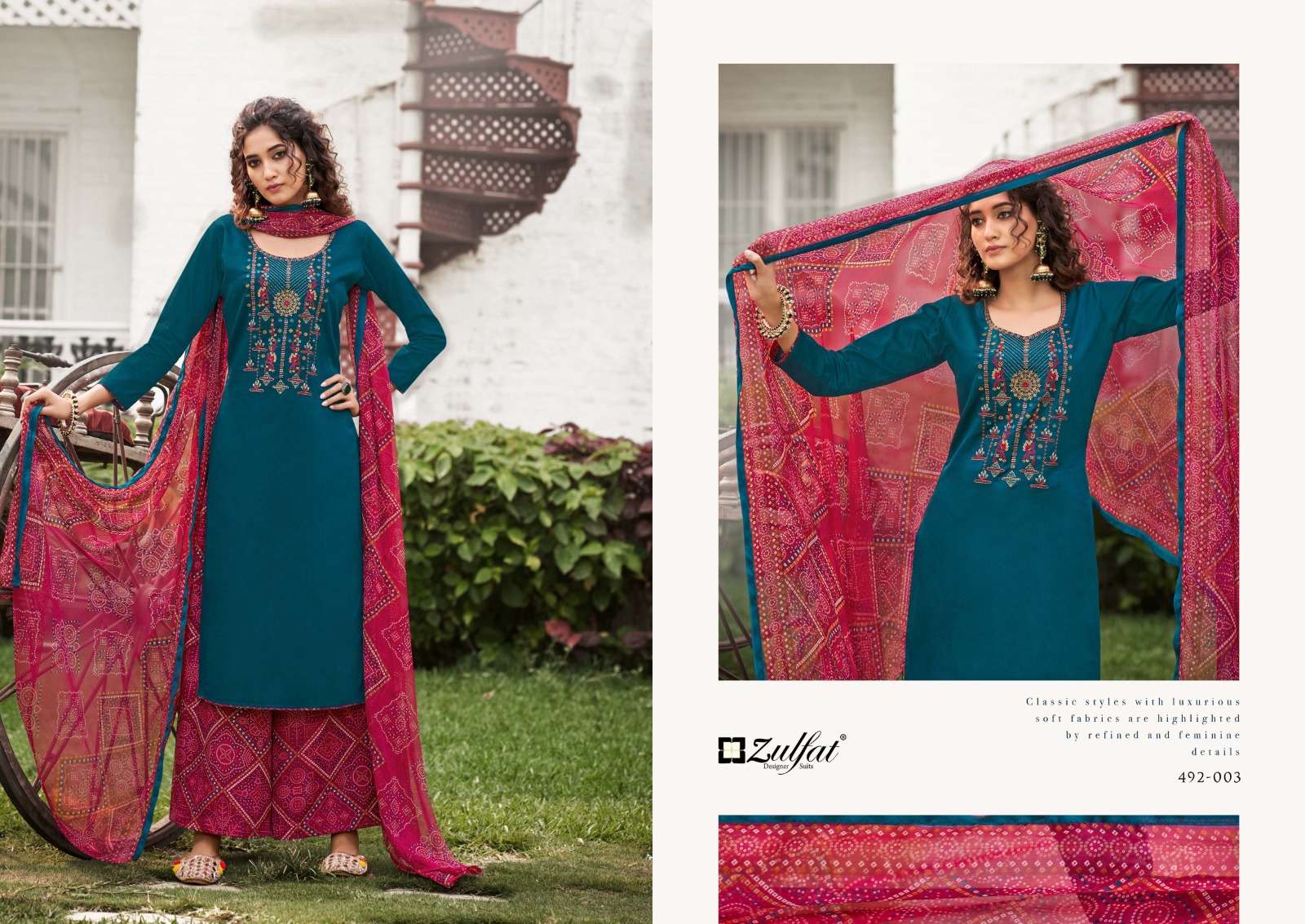 ZULFAT DESIGNER SUITS MANDAKINI 