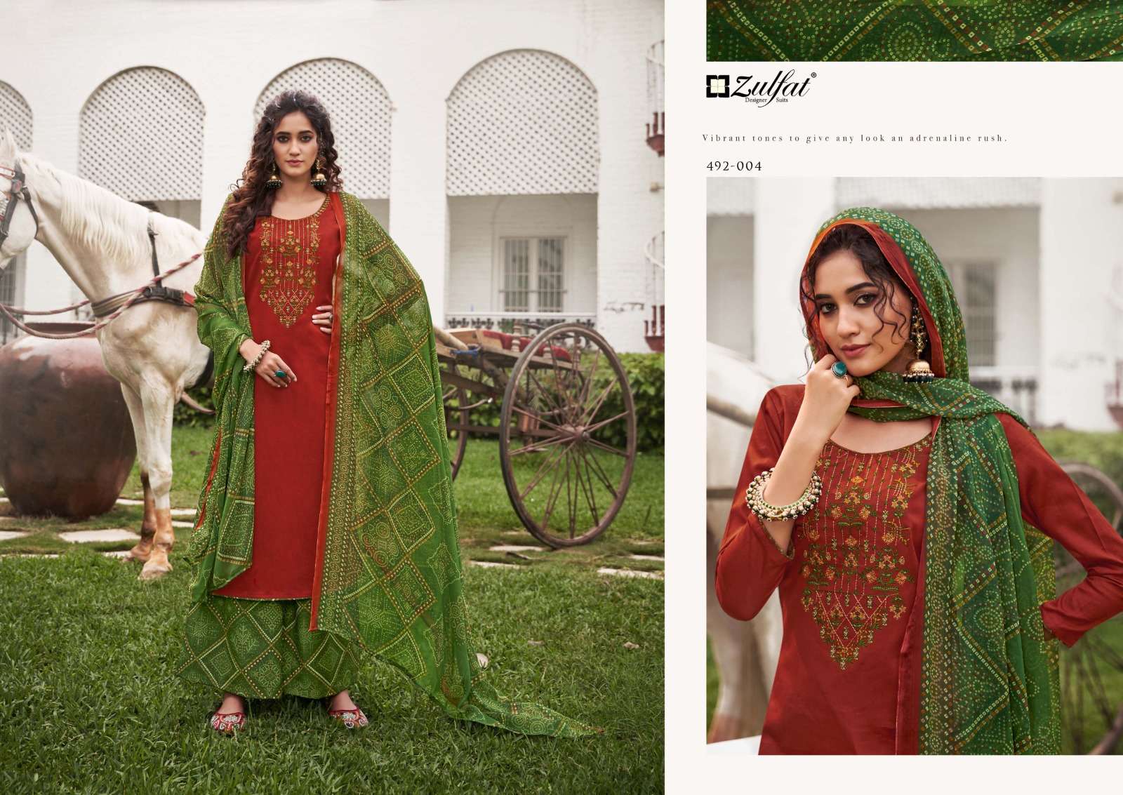 ZULFAT DESIGNER SUITS MANDAKINI 