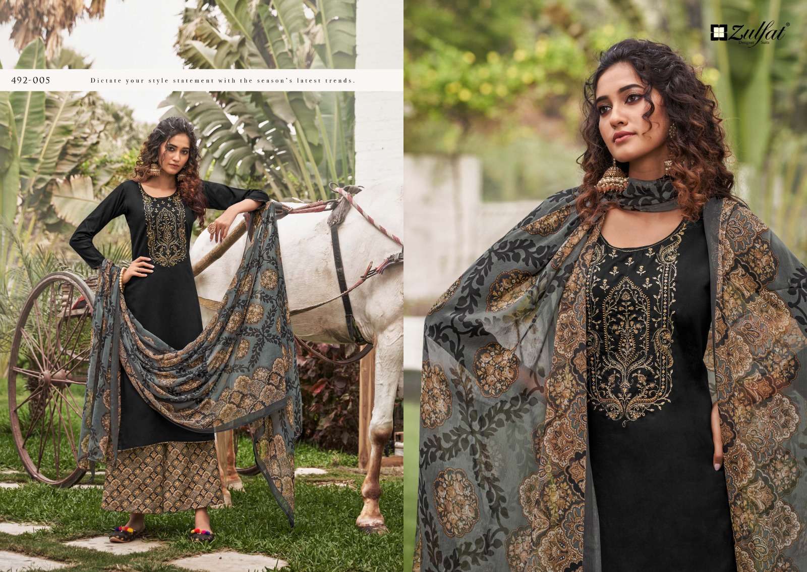 ZULFAT DESIGNER SUITS MANDAKINI 