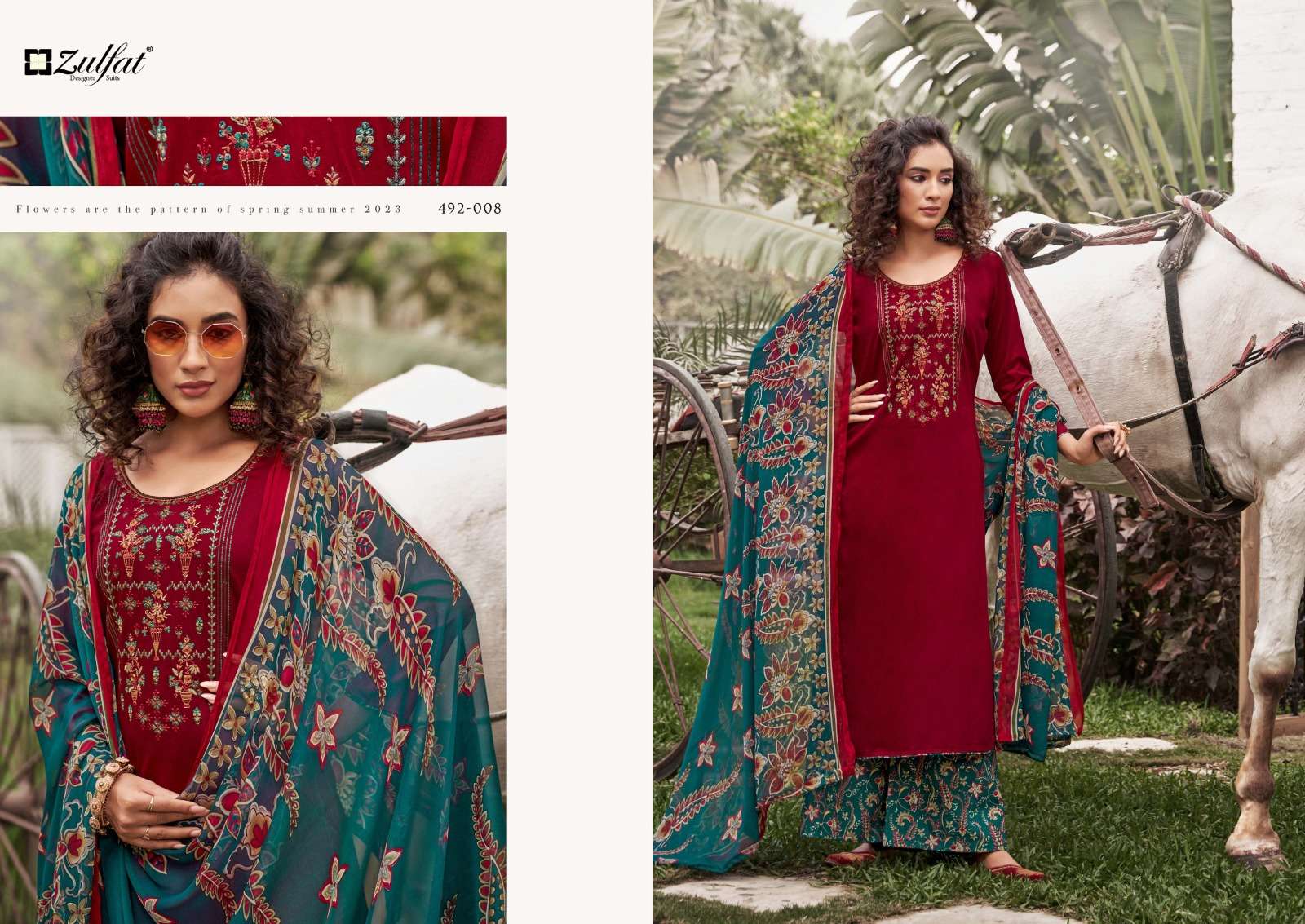 ZULFAT DESIGNER SUITS MANDAKINI 