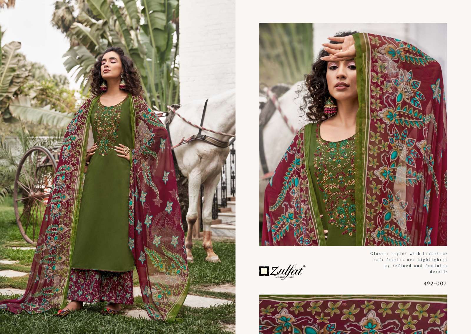 ZULFAT DESIGNER SUITS MANDAKINI 
