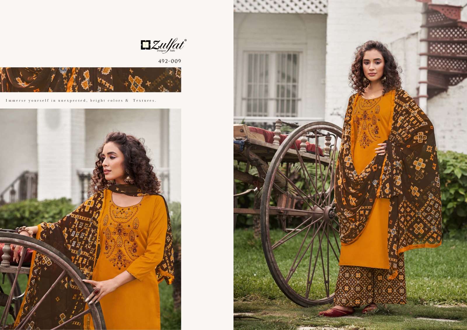 ZULFAT DESIGNER SUITS MANDAKINI 