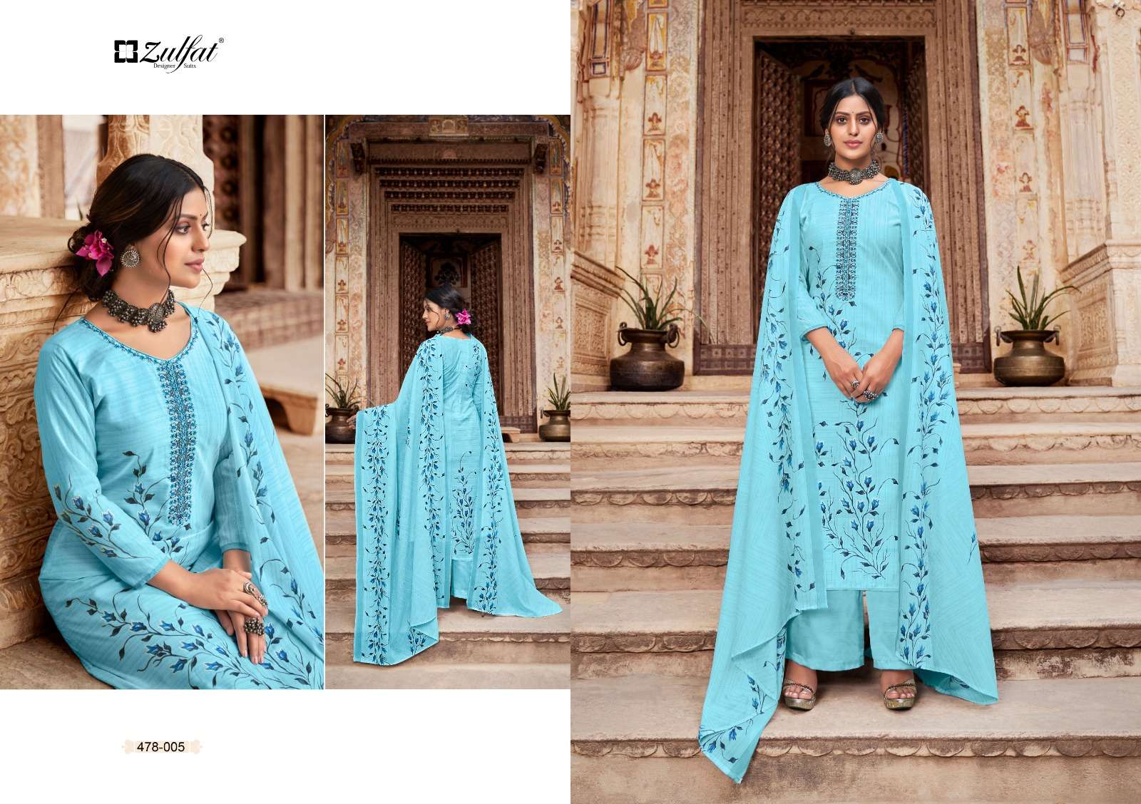 ZULFAT DESIGNER SUITS SUMMER SHADES 