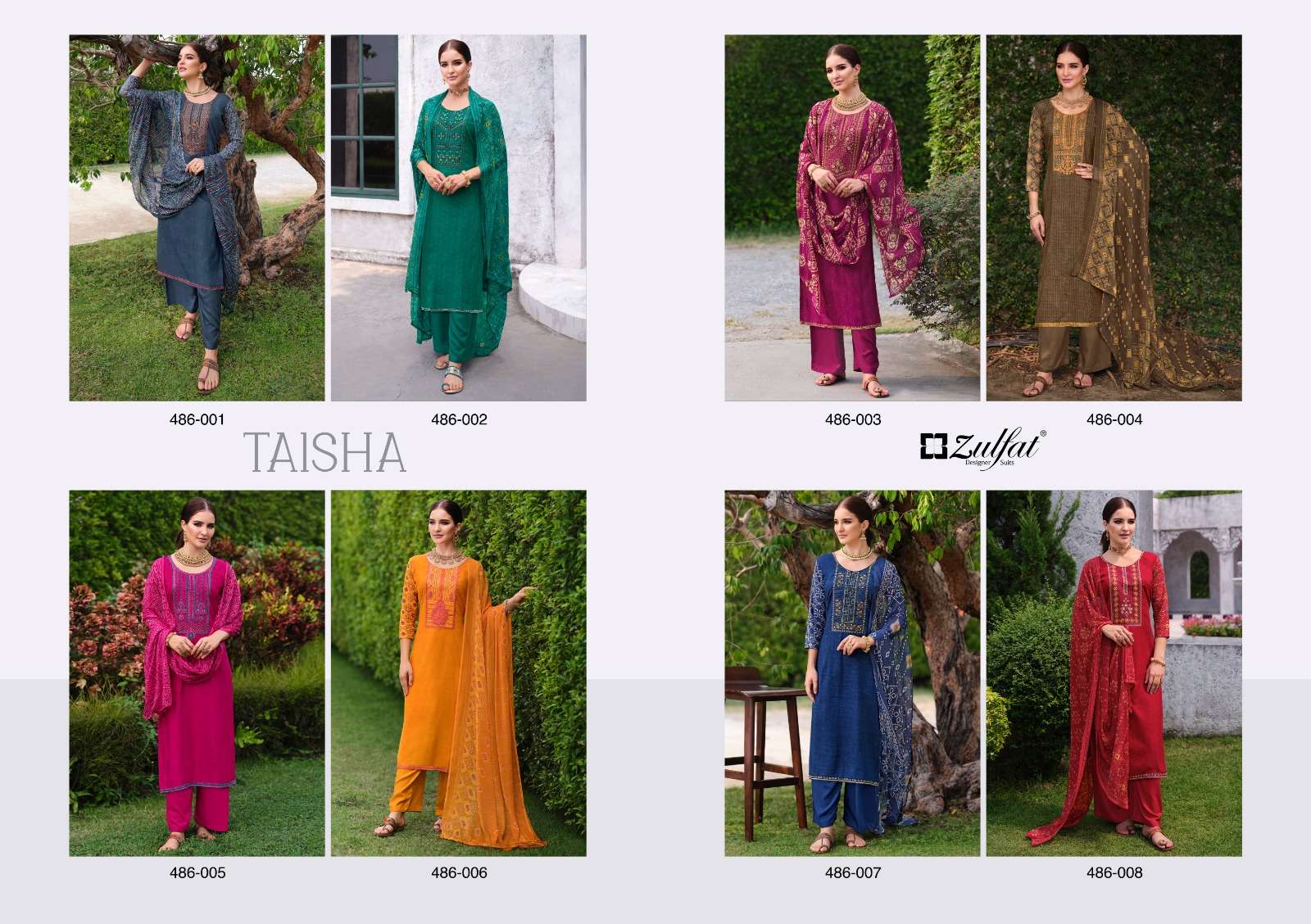 ZULFAT DESIGNER SUITS TAISHA