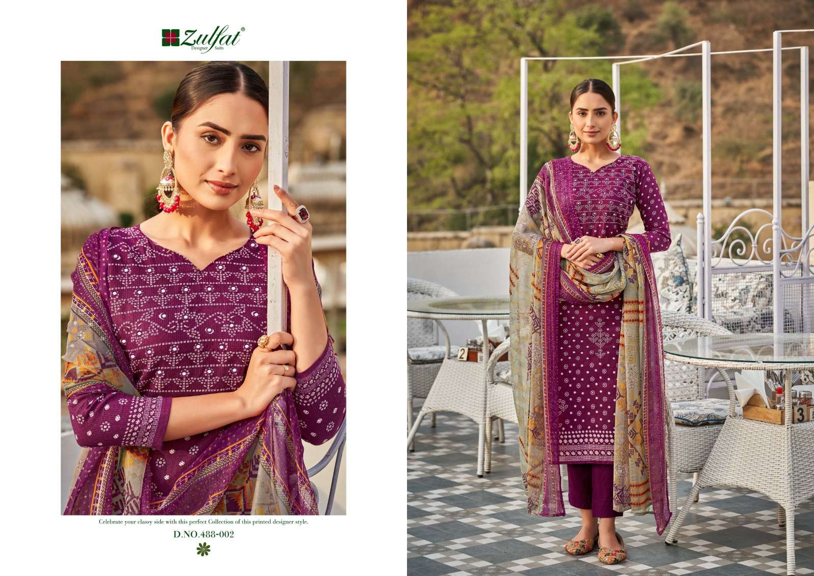ZULFAT DESIGNER SUITS TAMANNA