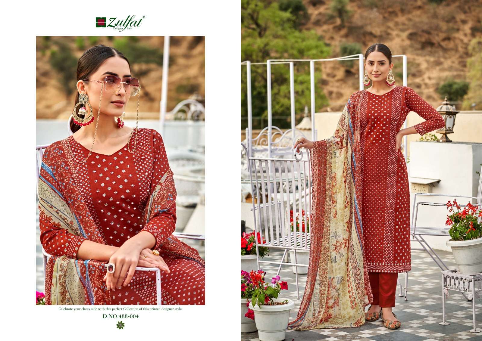 ZULFAT DESIGNER SUITS TAMANNA