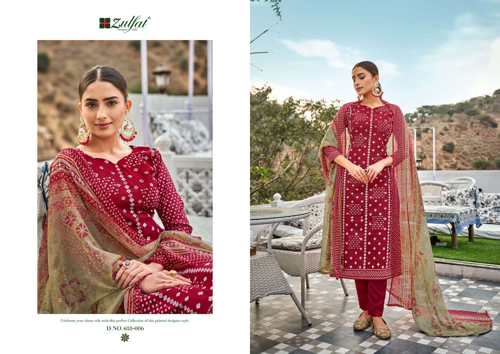 ZULFAT DESIGNER SUITS TAMANNA