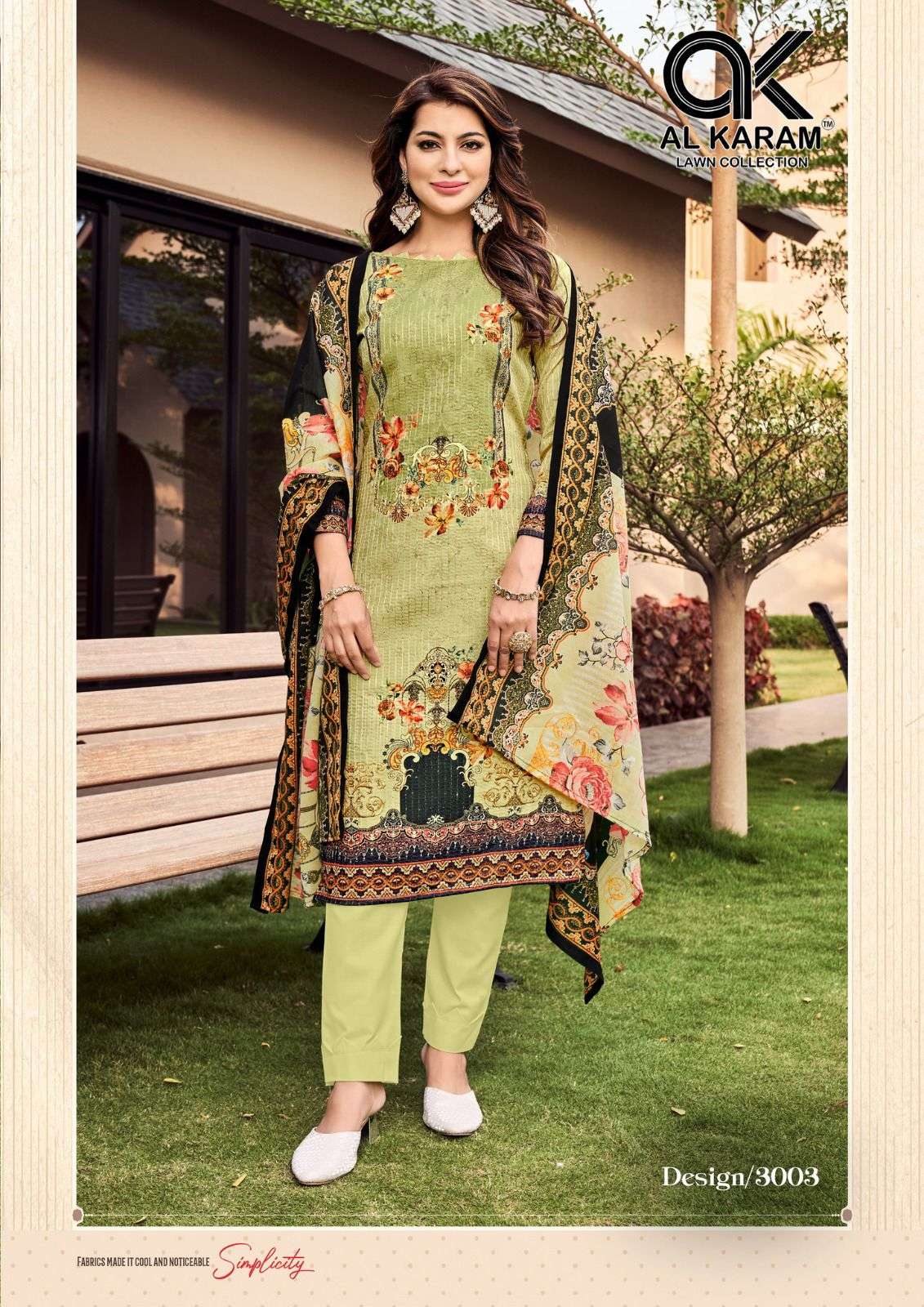 AL KARAM CHIKANKARI EMBROIDERED COTTON COLLECTION VOL 3