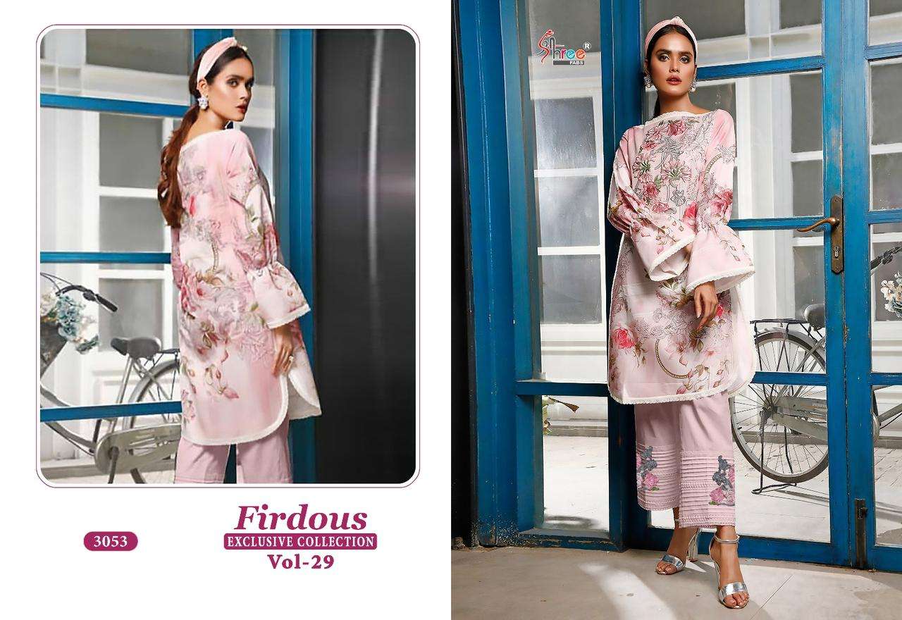 SHREE FABS FIRDOUS EXCLUSIVE COLLECTION VOL 29