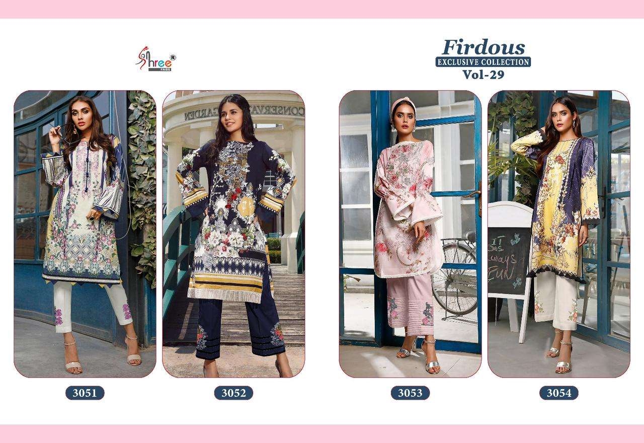 SHREE FABS FIRDOUS EXCLUSIVE COLLECTION VOL 29