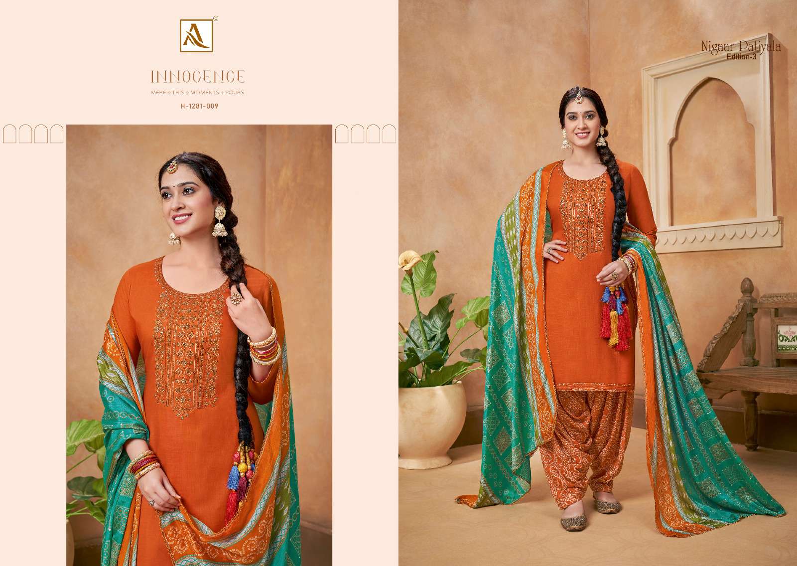 ALOK SUITS NIGAAR PATIYALA VOL 3