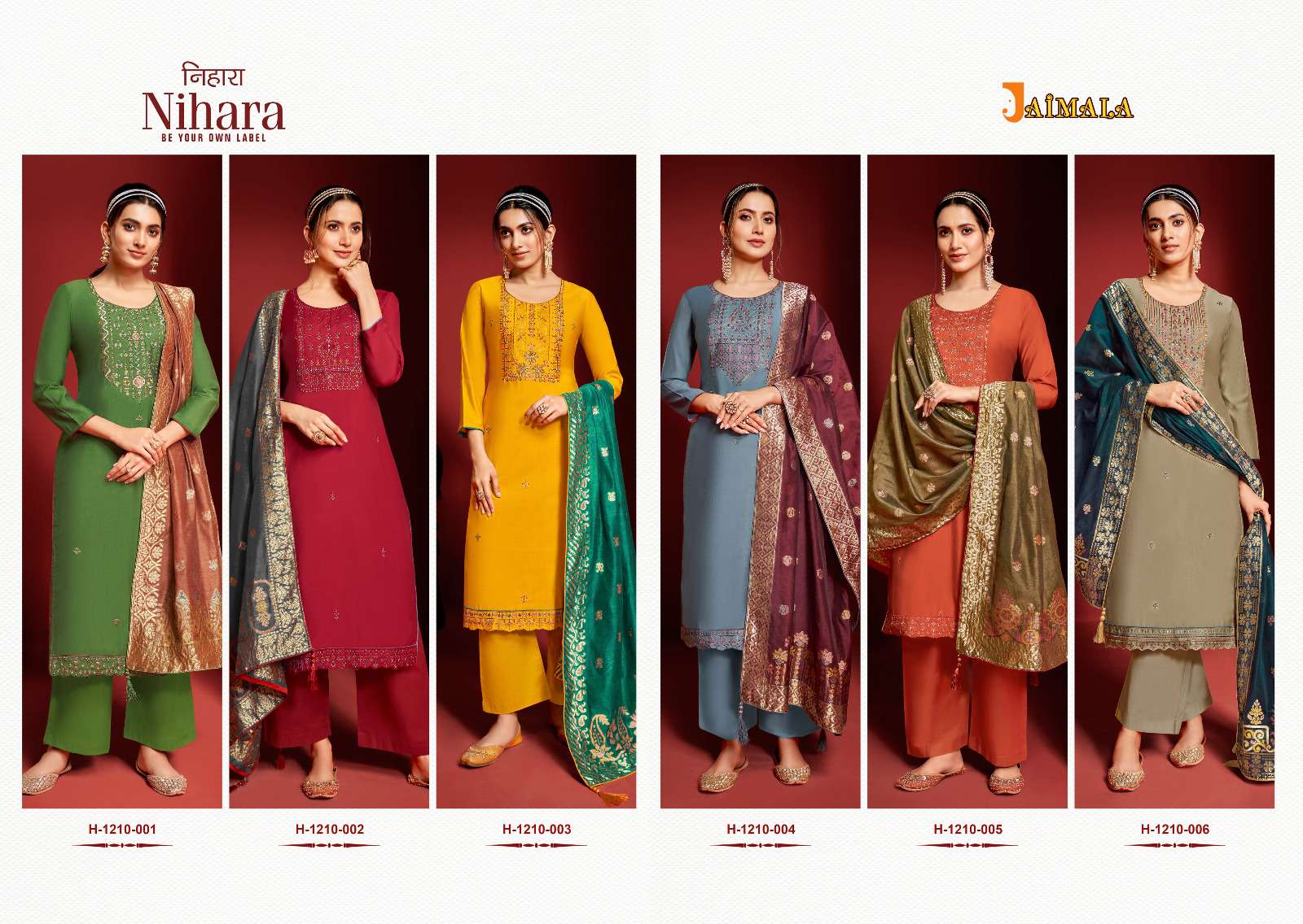 ALOK SUITS JAIMALA NIHARA 