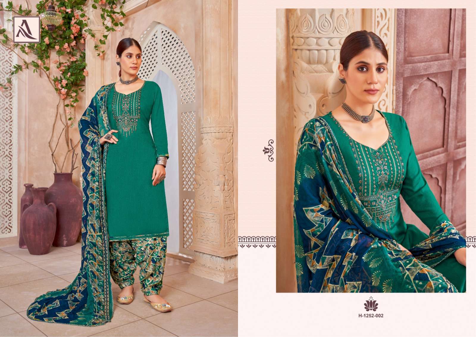 ALOK SUITS PATIYALA FUSION VOL 13