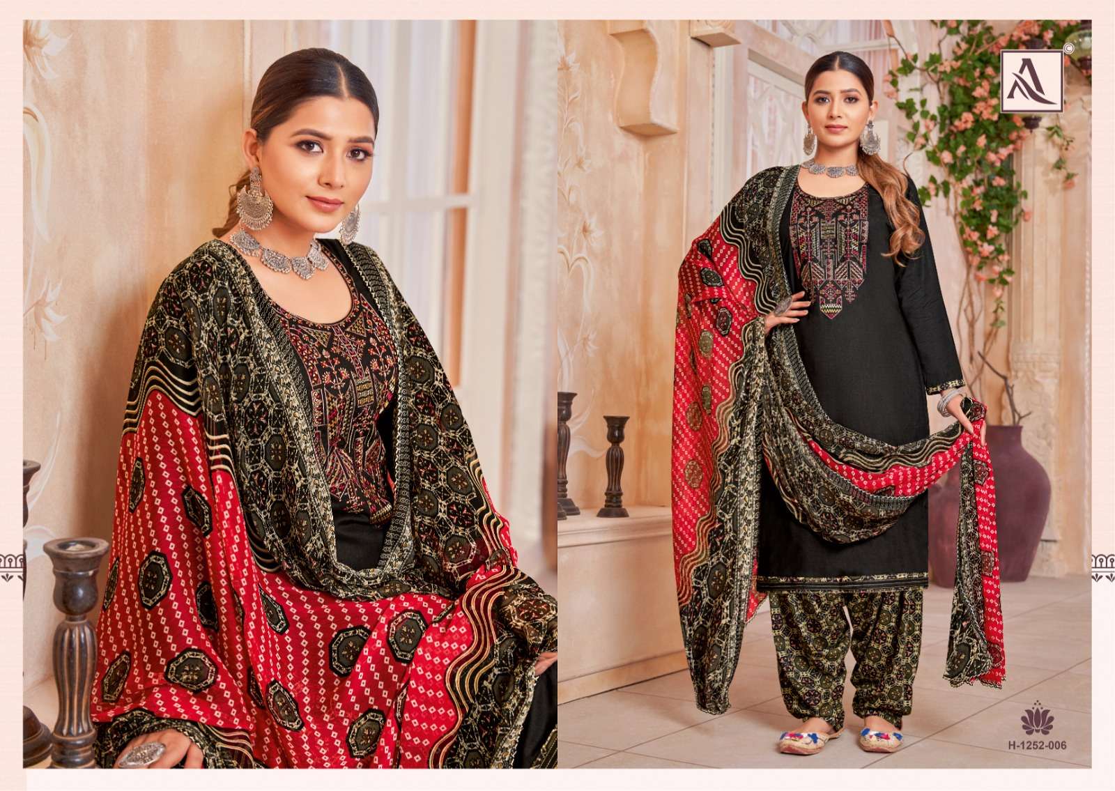 ALOK SUITS PATIYALA FUSION VOL 13