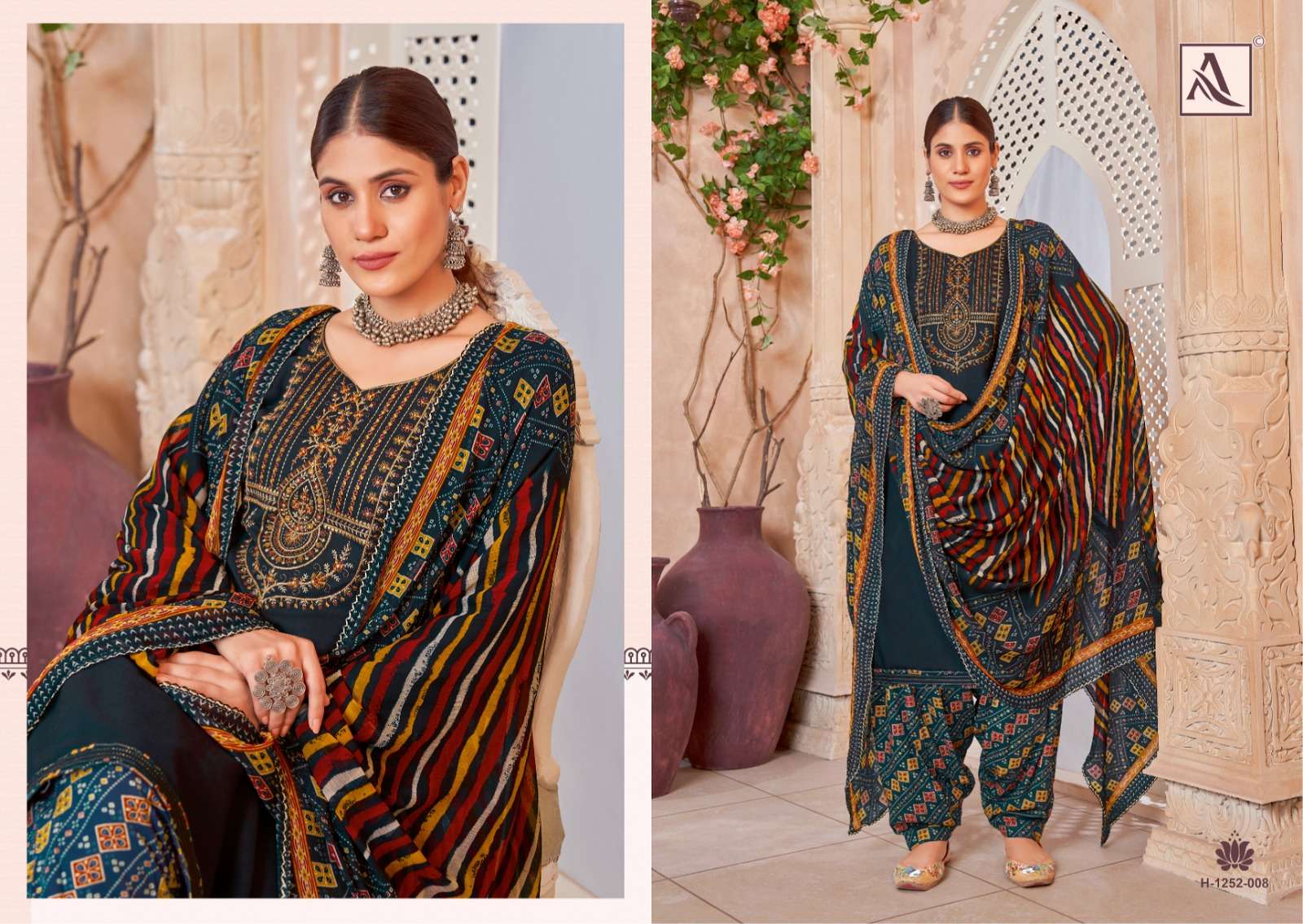 ALOK SUITS PATIYALA FUSION VOL 13