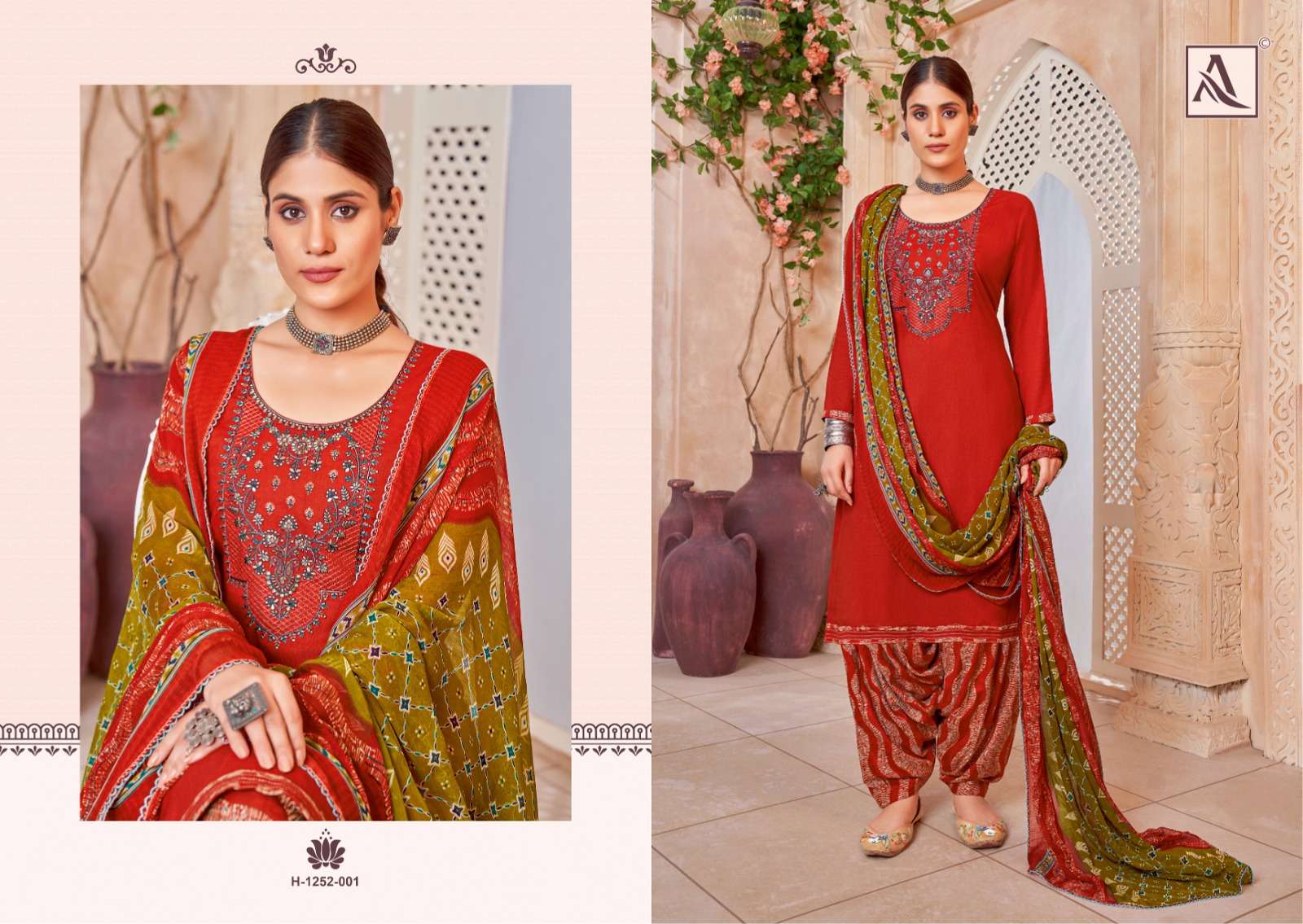 ALOK SUITS PATIYALA FUSION VOL 13