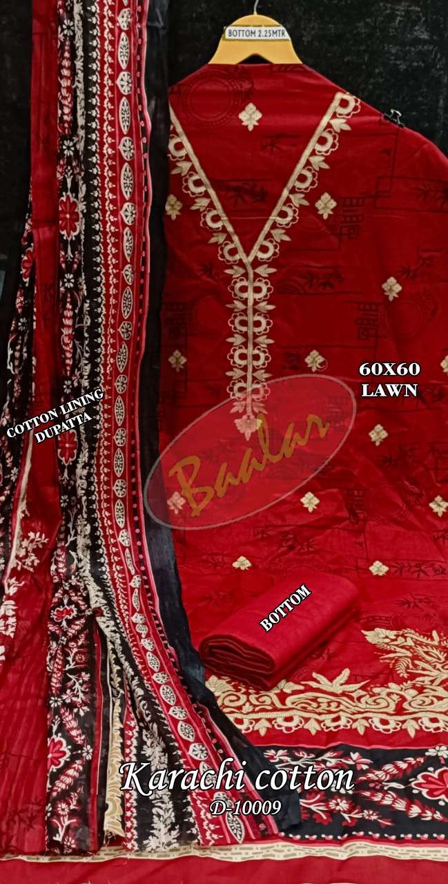 BAALAR KARACHI COTTON VOL 10 