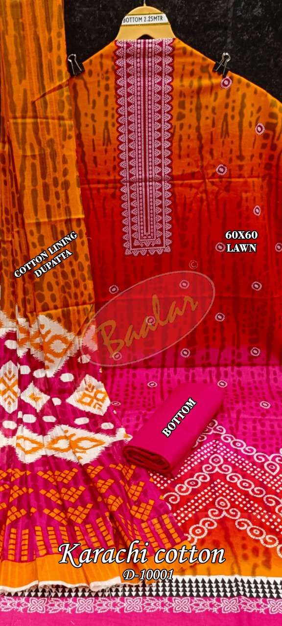 BAALAR KARACHI COTTON VOL 10 