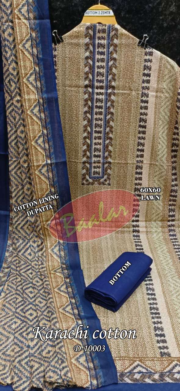 BAALAR KARACHI COTTON VOL 10 