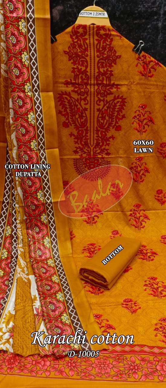 BAALAR KARACHI COTTON VOL 10 