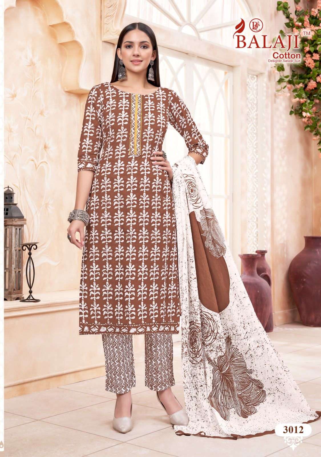 BALAJI COTTON BATTIK ART WORK VOL 3