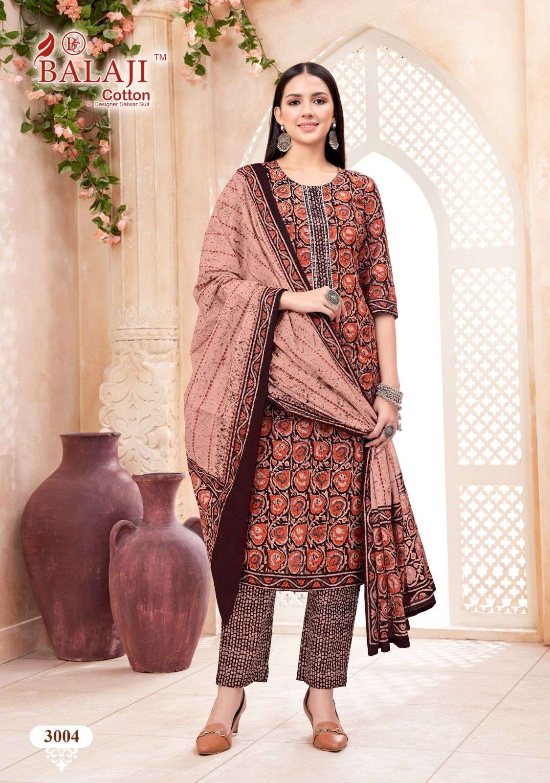 BALAJI COTTON BATTIK ART WORK VOL 3