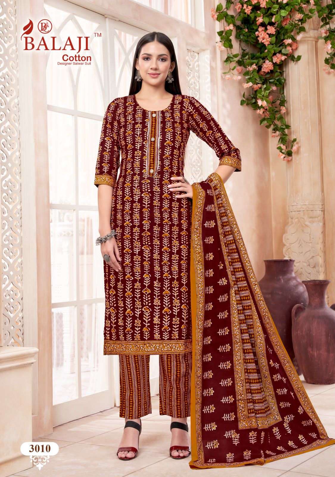 BALAJI COTTON BATTIK ART WORK VOL 3