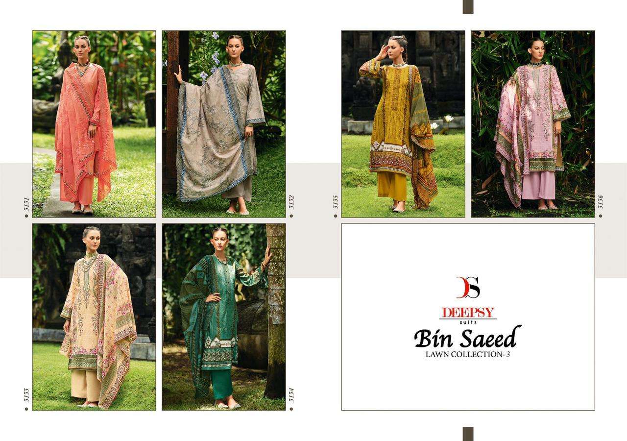 DEEPSY SUITS BIN SAEED LAWN COLLECTION VOL 3 