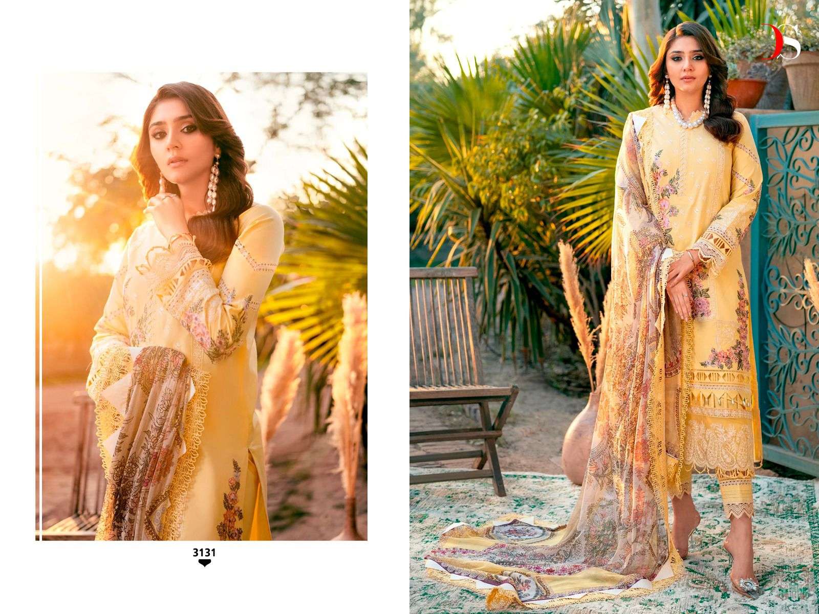 DEEPSY SUITS FIRDOUS OMBRE EMBROIDERED VOL 2 NX 