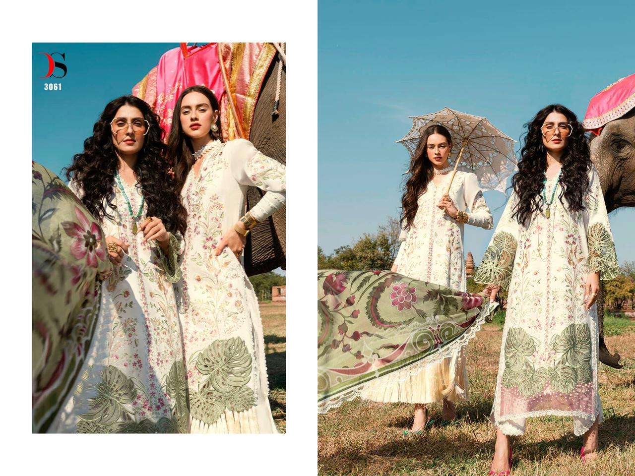 DEEPSY SUITS MUSHQ LUXURY LAWN 23 NX
