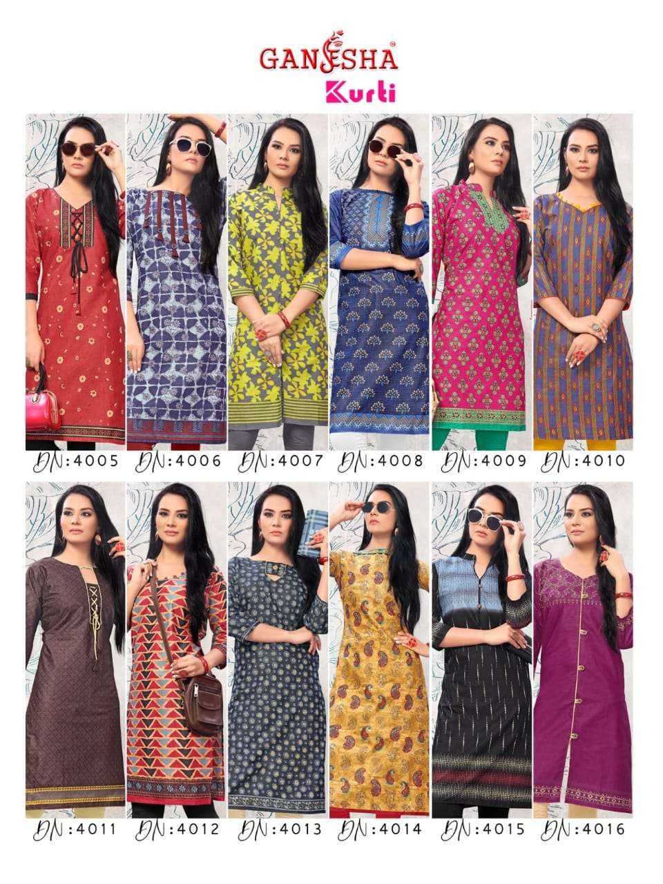 FALAK INTERNATIONAL GANESHA KURTI VOL 4