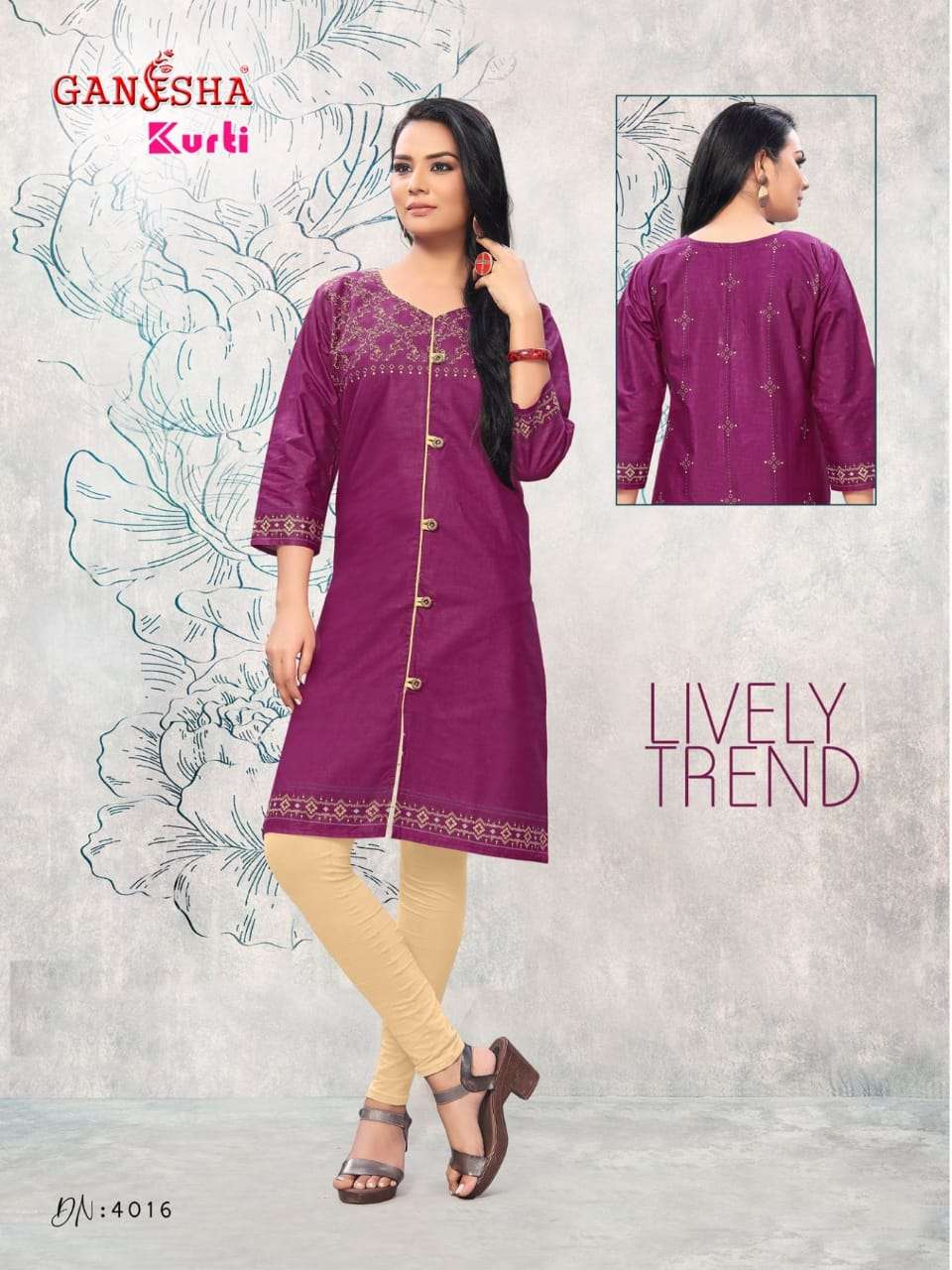 FALAK INTERNATIONAL GANESHA KURTI VOL 4