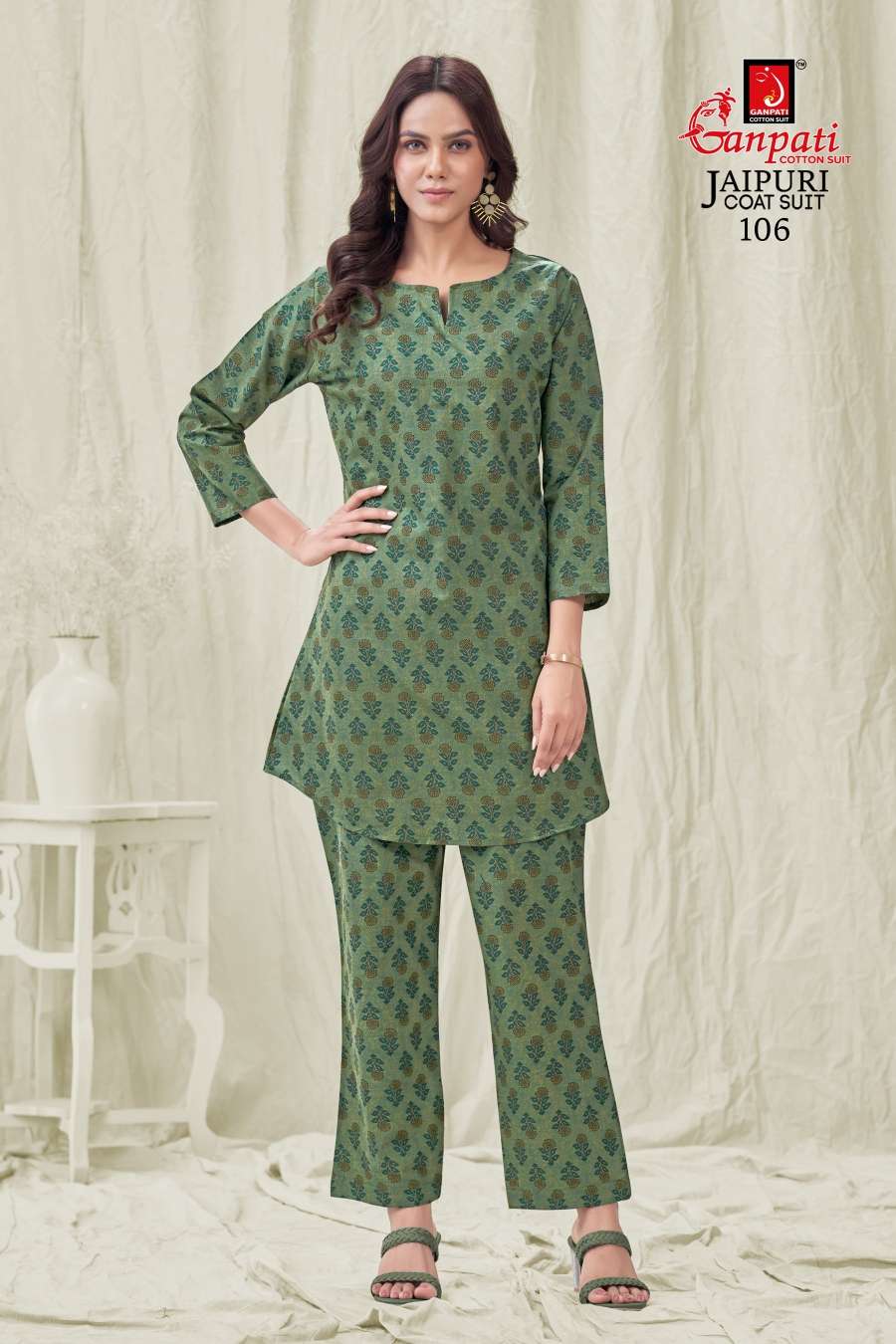 GANPATI JAIPURI COAT SUIT VOL 1